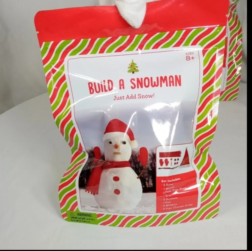 Lot Of 2 Build a Snowman Kit with Accessories